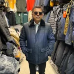 کاپشن یقه خز camel کمل - تصویر 3