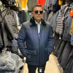 کاپشن یقه خز camel کمل - تصویر 4