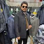 نیم‌پالتو مردانه مخمل جودون - تصویر 4