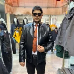 کاپشن مردانه چرم طبیعی مدل جورج - تصویر 3