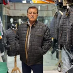 کاپشن کتی مردانه طرح مربع - تصویر 5