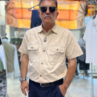 پیراهن مردانه دو جیب برند jeep