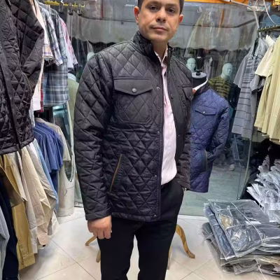 کاپشن مردانه کتی جیب پاکتی